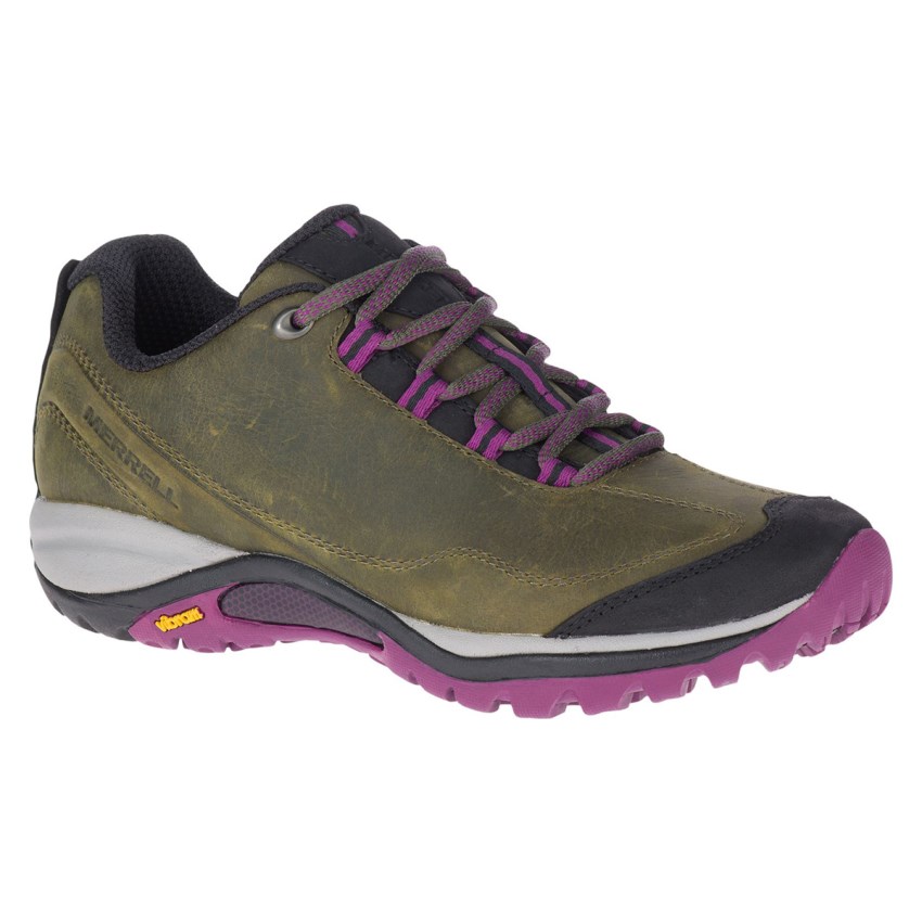 Chaussures Randonnée Merrell Siren Traveller 3 Vert Olive Femme | X.M.IIYX